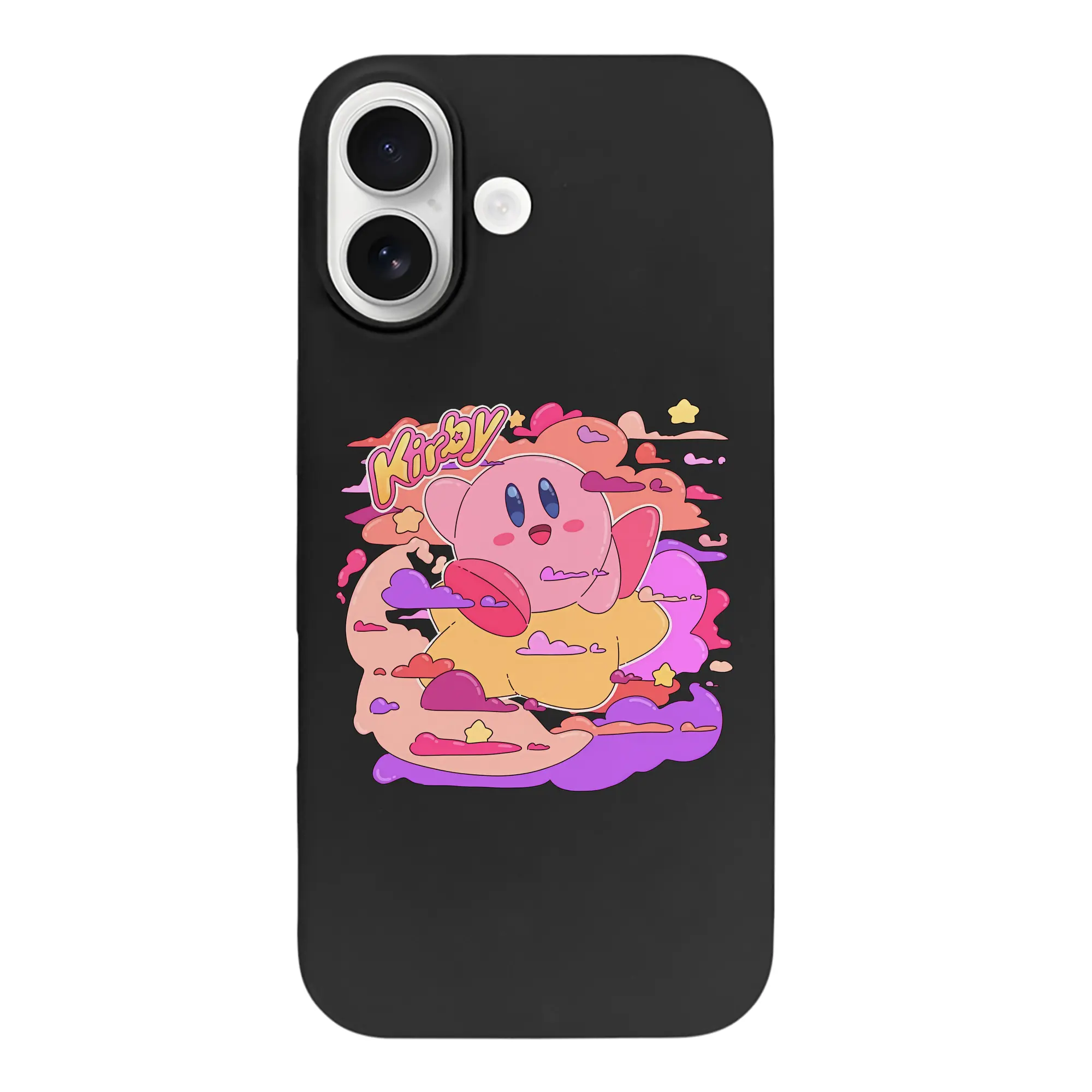 星のカービィ グッズ カービィ - iPhone 17 シリーズ シリコンケース 薄型 耐衝撃 指紋防止 ソフトタッチカバー 精密フィット 傷防止 保護ケース iPhone 17/17 Air/17 Pro/17 Pro Max 対応